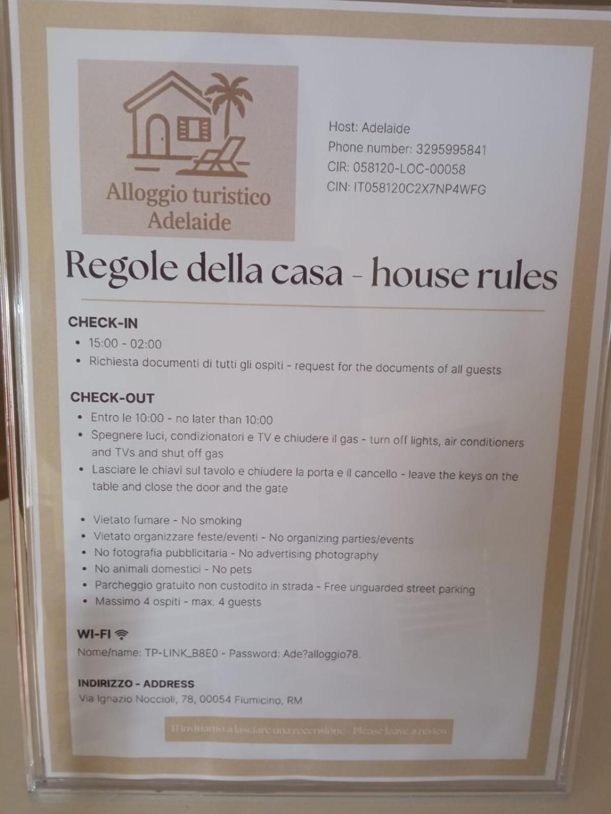 Apartment Turistico Adelaide